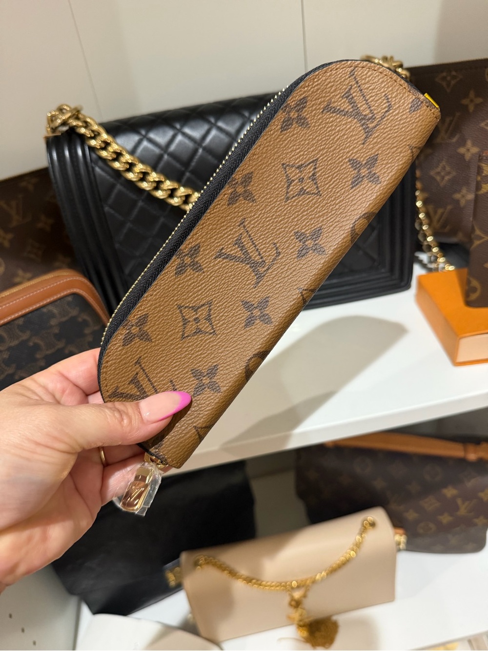 Louis Vuitton Reverse Monogram Pencil Case